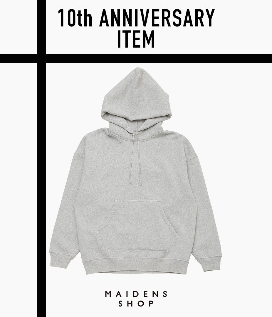 EVAN KINORI × LADY WHITE ''LW - C x EK HOODIE'' (HEATHER GREY