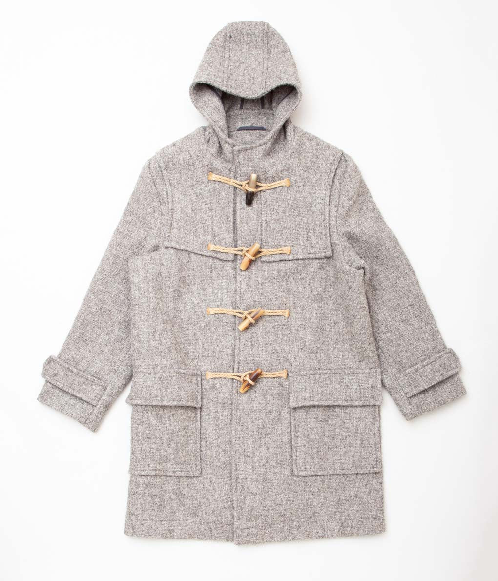 SEH KELLY "DUFFLE COAT (HERDWICK TWEED DUFFLE COAT)" (LIGHT SHEEP)