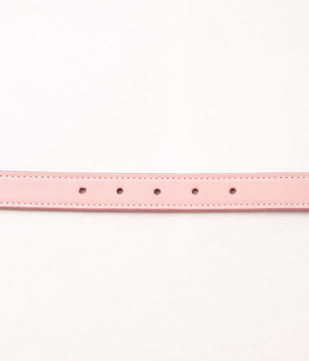 TORY LEATHER ''3005 3/4 BRIDLE LEATHER SPUR BELT'' (BLUSH PINK)