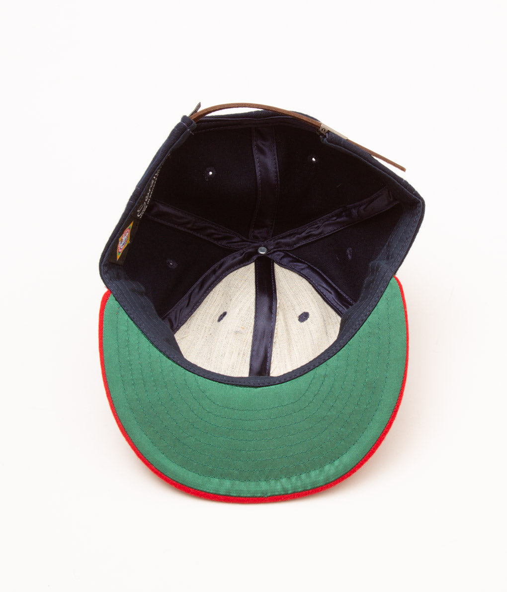 SANDLOT "NEW YORK CUBANS 1947 (MELTON WOOL)" (NAVY/RED)