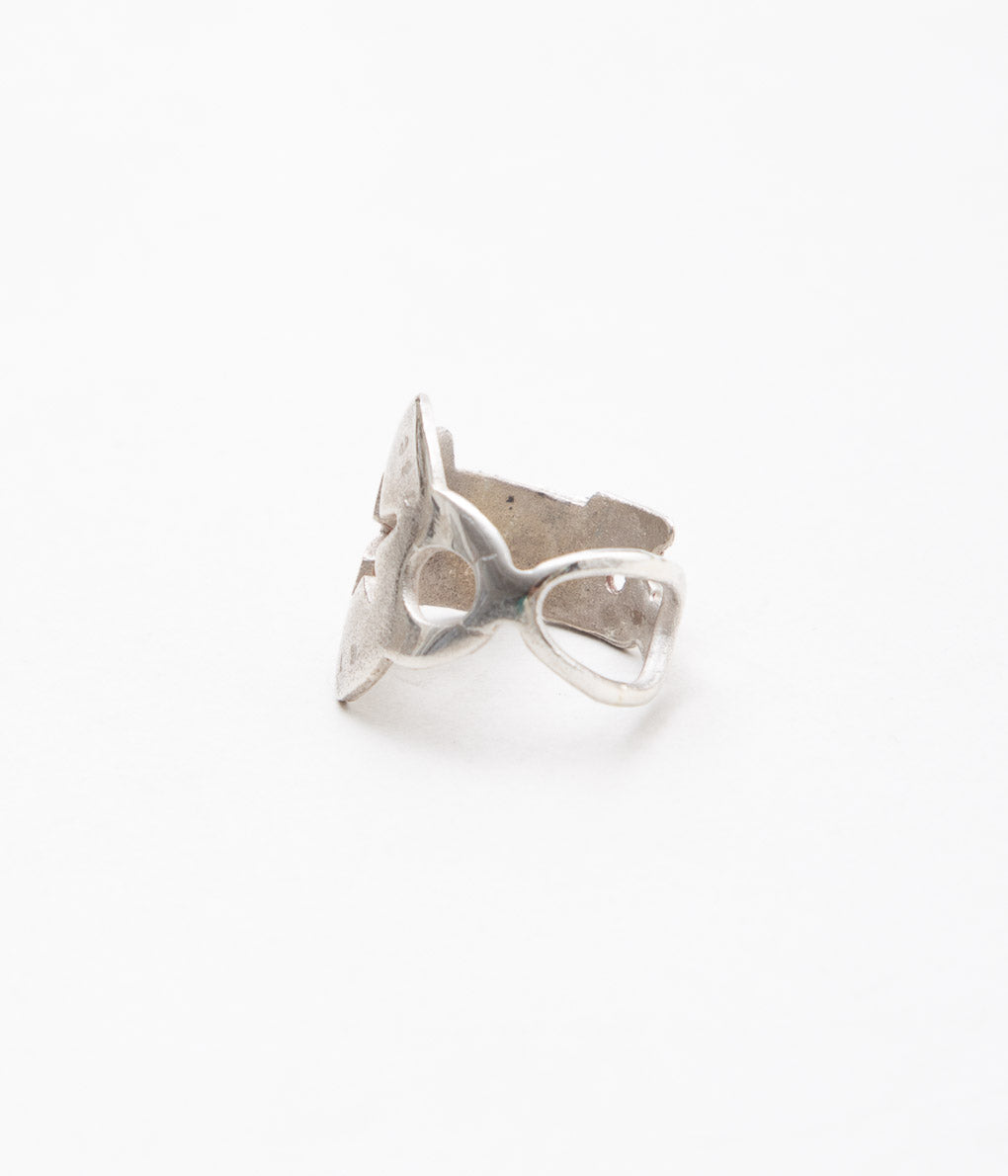 ORNAMENT&CRIME "STAR KEY RING"(STERLING SILVER)