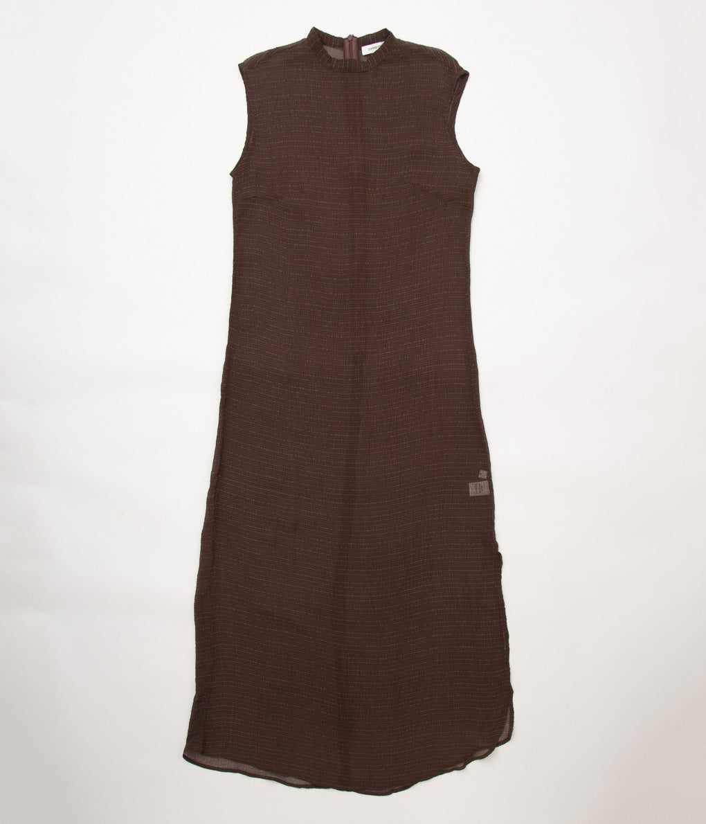 CONNOR MCKNIGHT ''CRINKLE EVENING SLIP'' (BROWN)