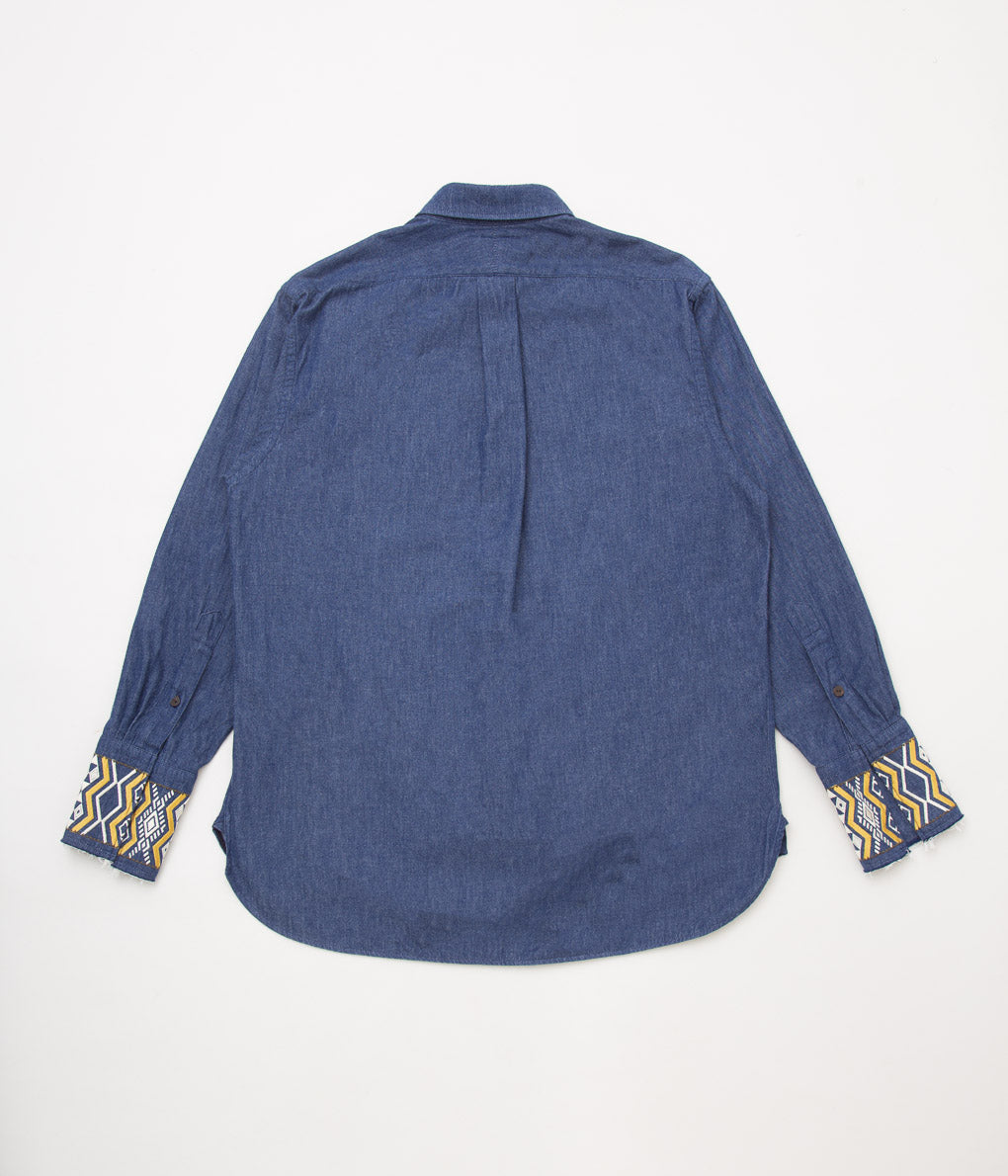 BLACKBIRD "REGULAR COLLAR SHIRT"(INDIGO)