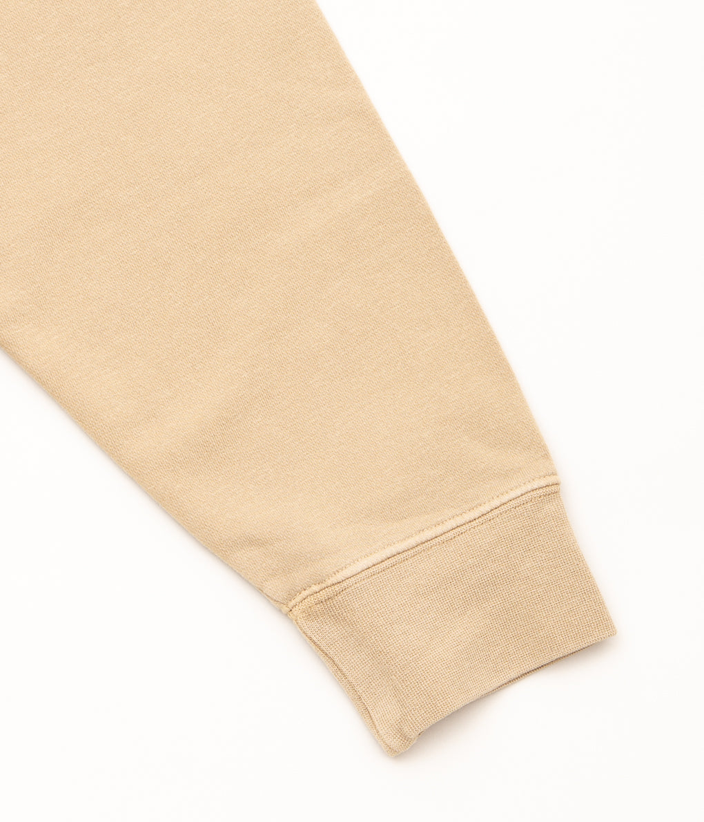 OLD SOLDIER "OUTBOARD FITTINGS SWEAT"(SAND)