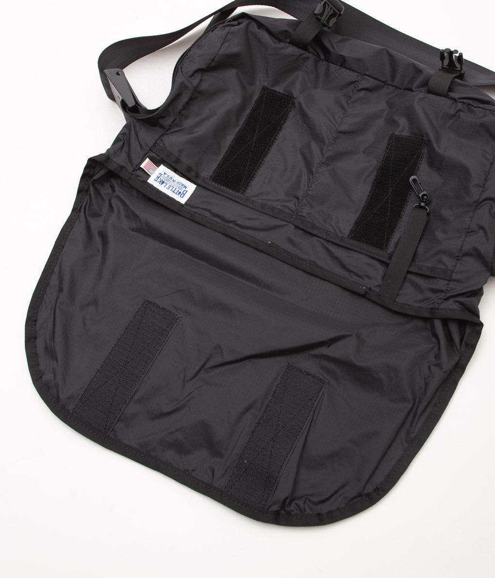 BATTLE LAKE"RIPSTOP MAIN STREET COURIER SMALL"(BLACK)