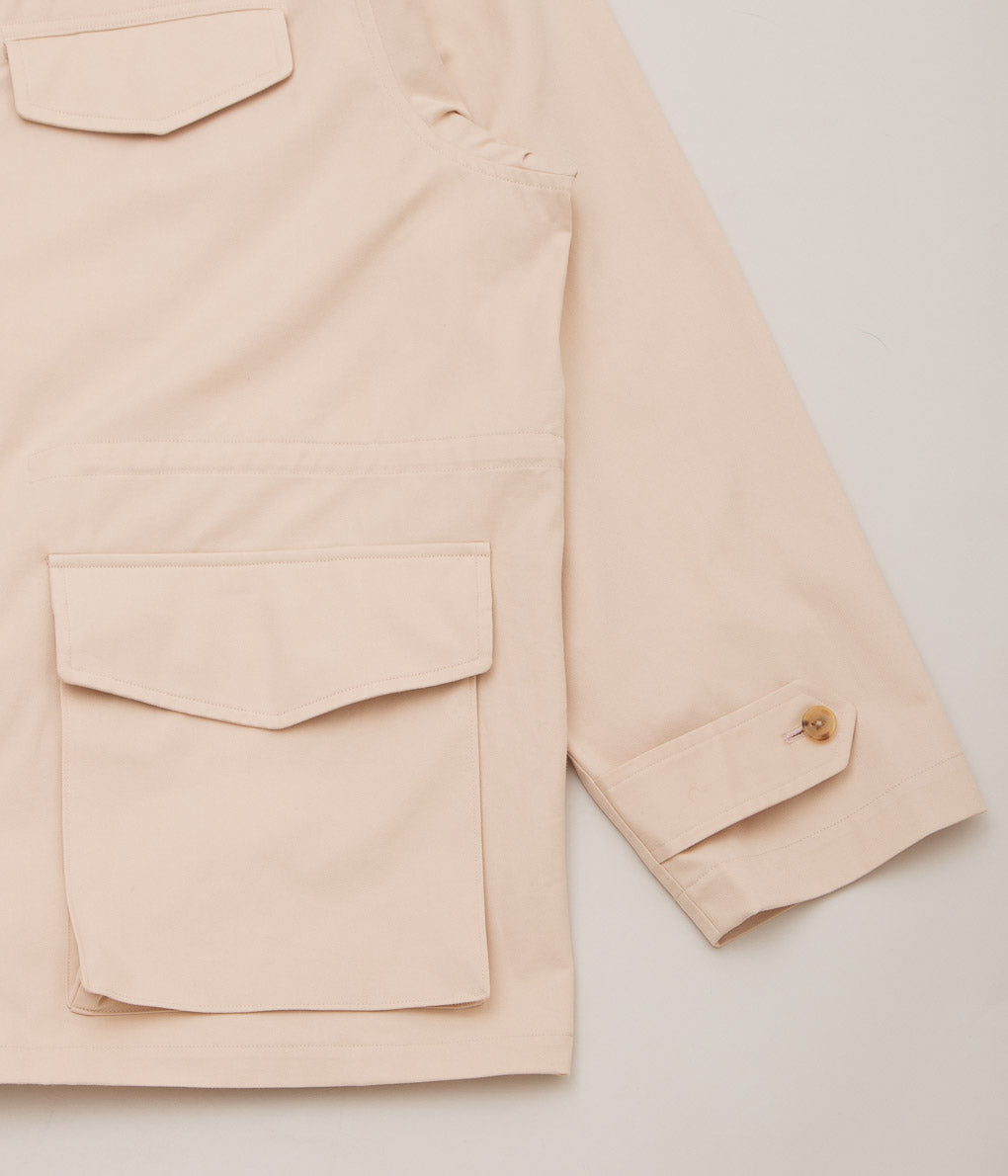 HERILL "EGYPTIAN COTTON FIELD JACKET"(HLBEIGE)