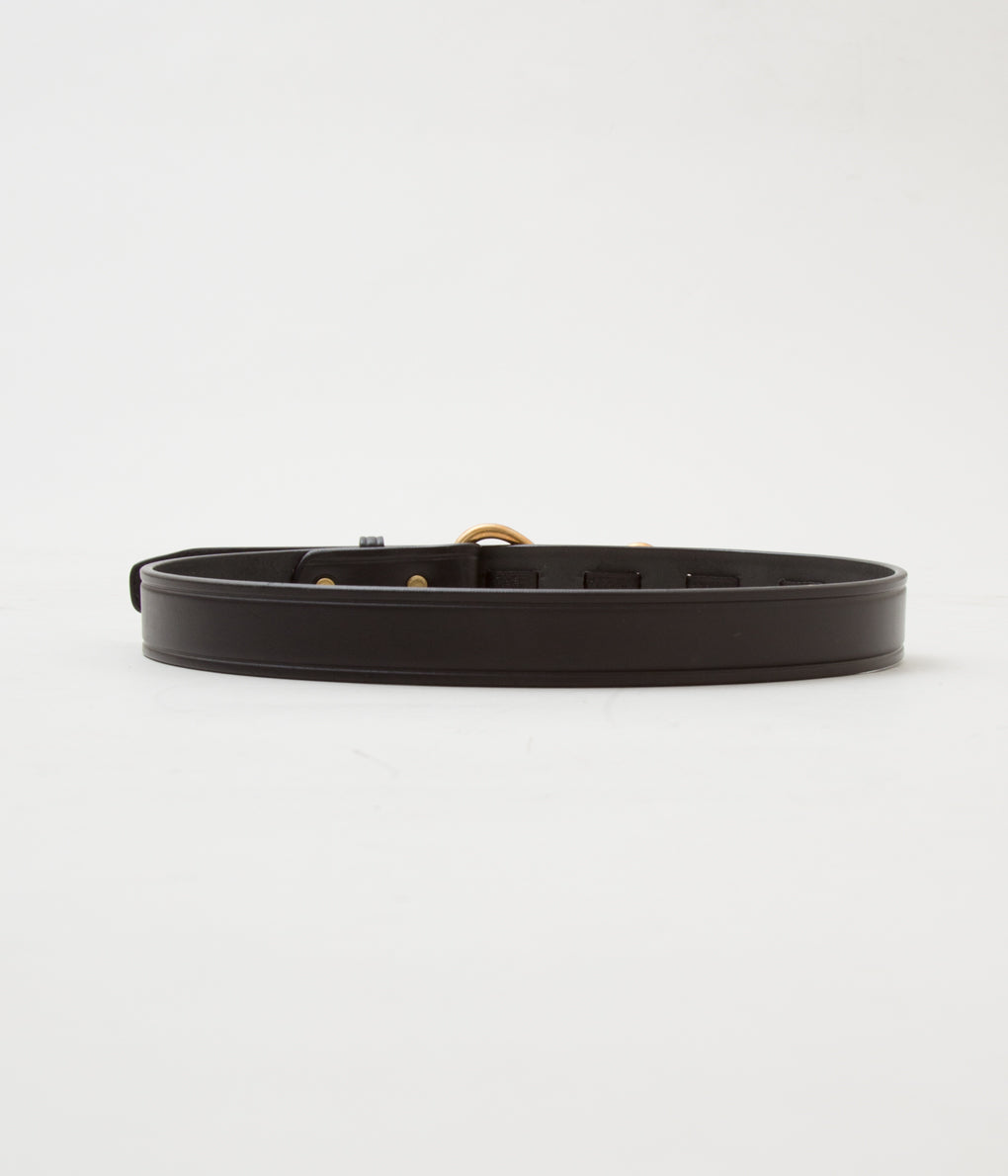 TORY LEATHER ''2262 HOOF PICK BELT'' (BLACK/BRASS)