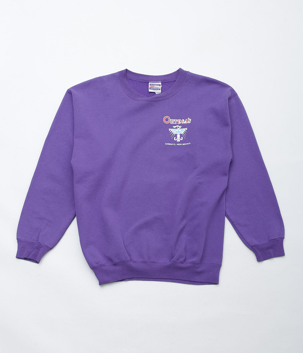 VINTAGE CLOTHING ''90'S ORTEGA'S SWEAT''(PURPLE)