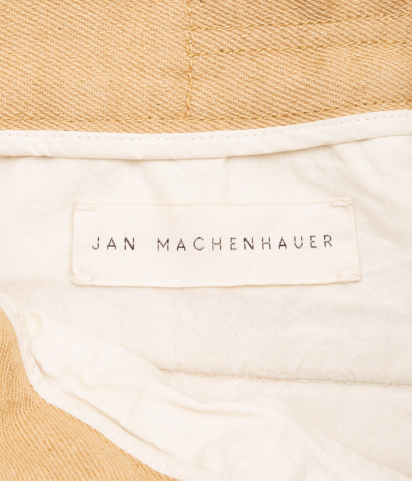 JAN MACHENHAUER "JAMES"(DUNE DENIM + WHITE STITCH)