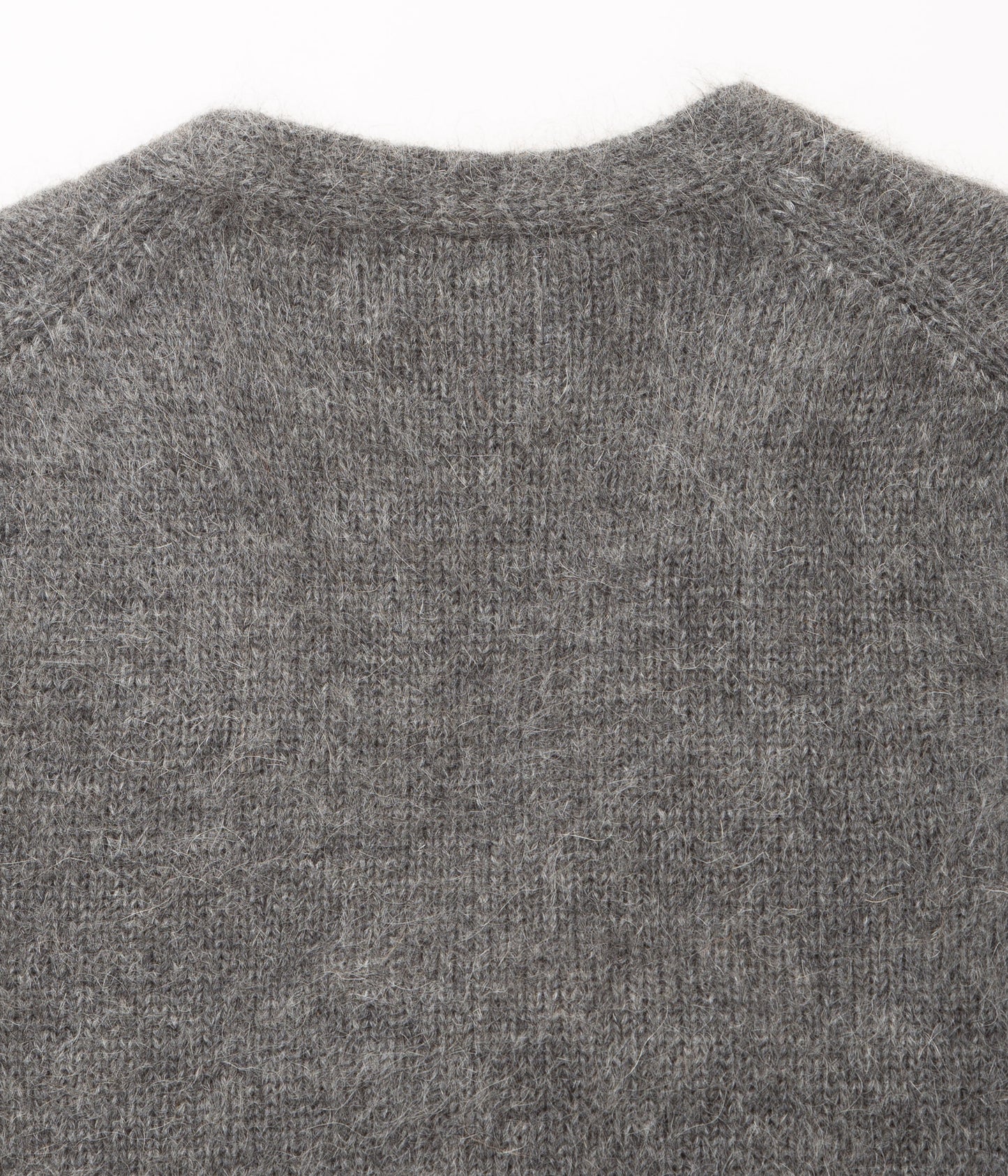 CORGI "No.3485 4PLY MOHAIR / GEELONG WOOL CARDIGAN"(GREY MELANGE)
