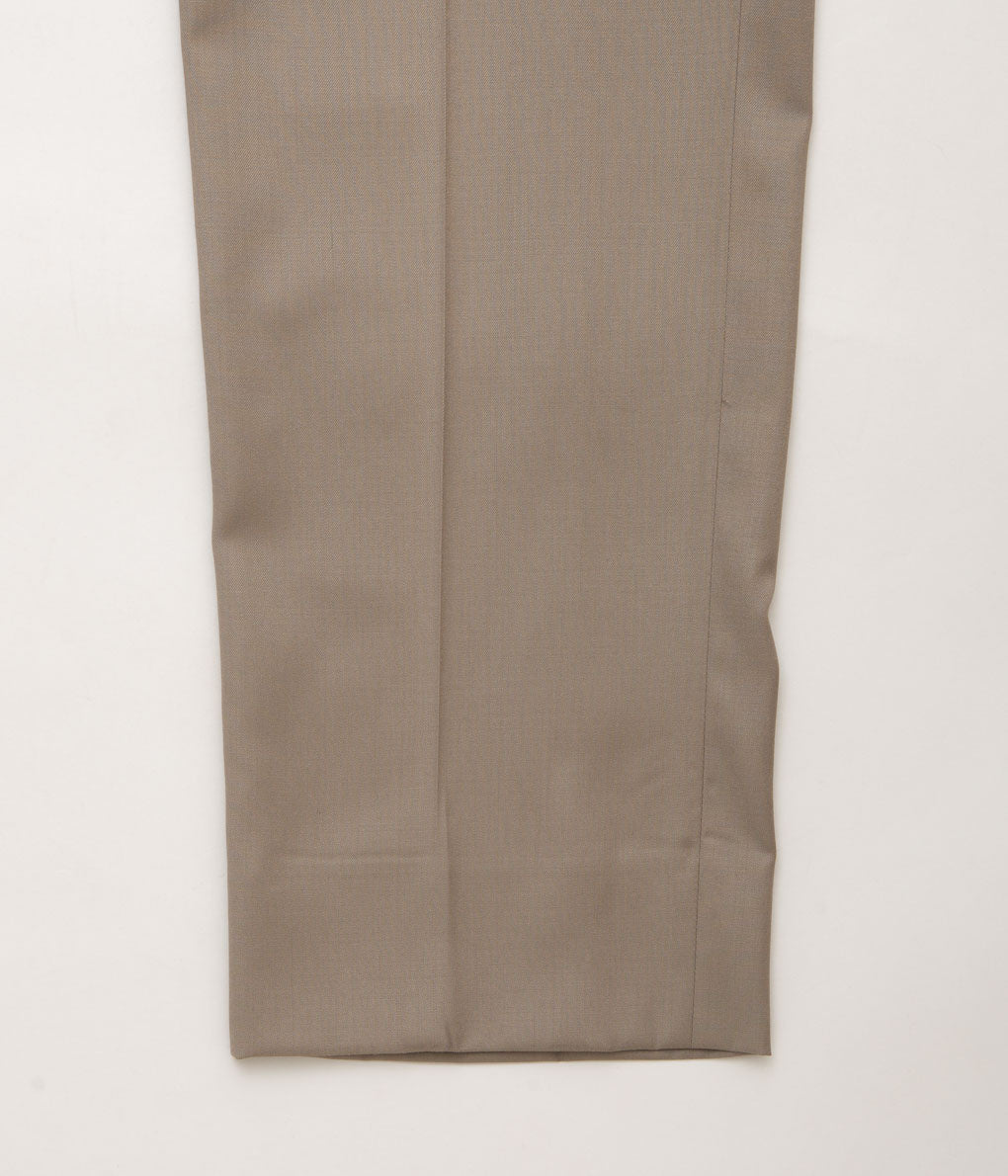 CONNOR MCKNIGHT ''A PLEATED SUITING TROUSER'' (KHAKI)