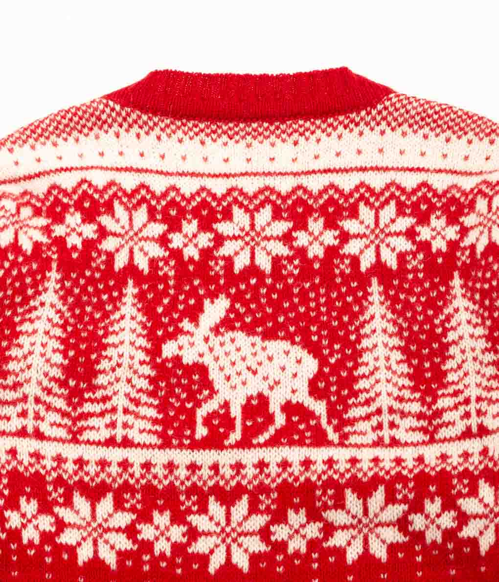 INVERALLAN "CREW NECK DEER" (TUDOR × CREAM)