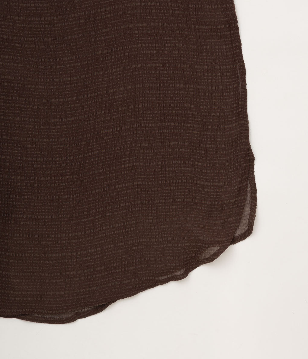 CONNOR MCKNIGHT ''CRINKLE EVENING SLIP'' (BROWN)