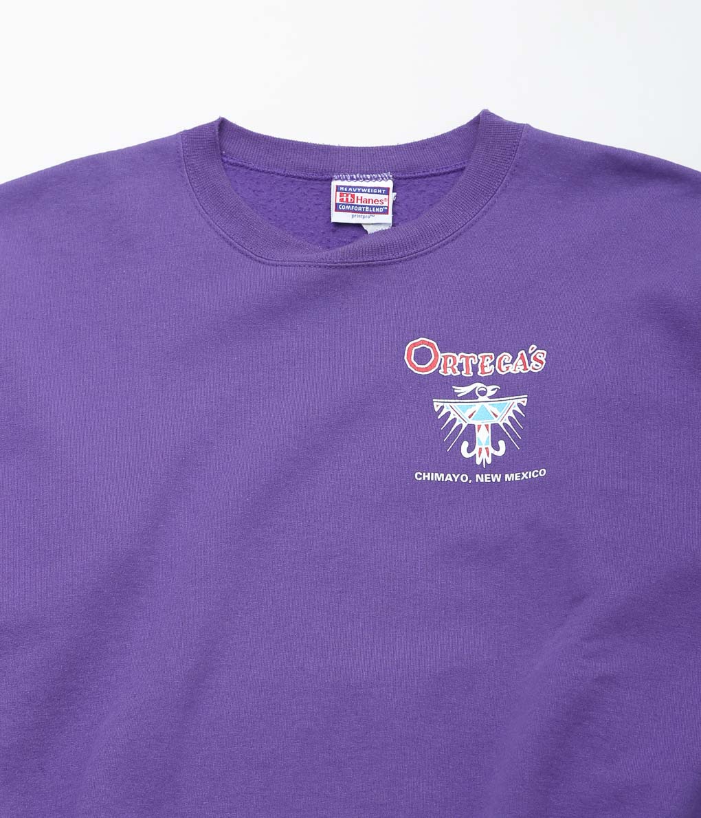 VINTAGE CLOTHING ''90'S ORTEGA'S SWEAT''(PURPLE)