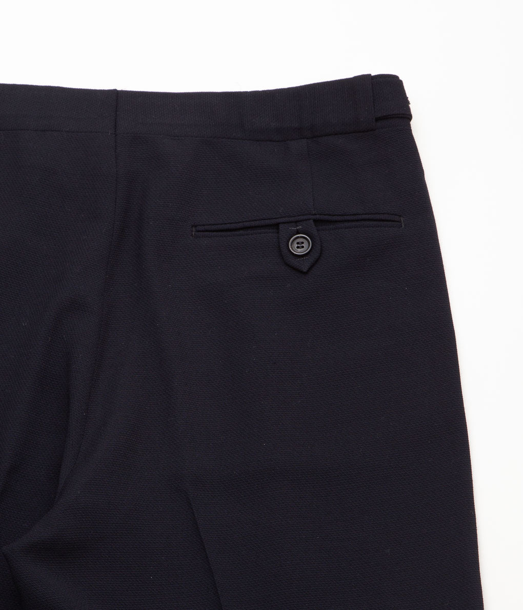 RICHARD MASCIANTONIO ''TROUSERS "GERE'' (NAVY WOOL CRAPE)