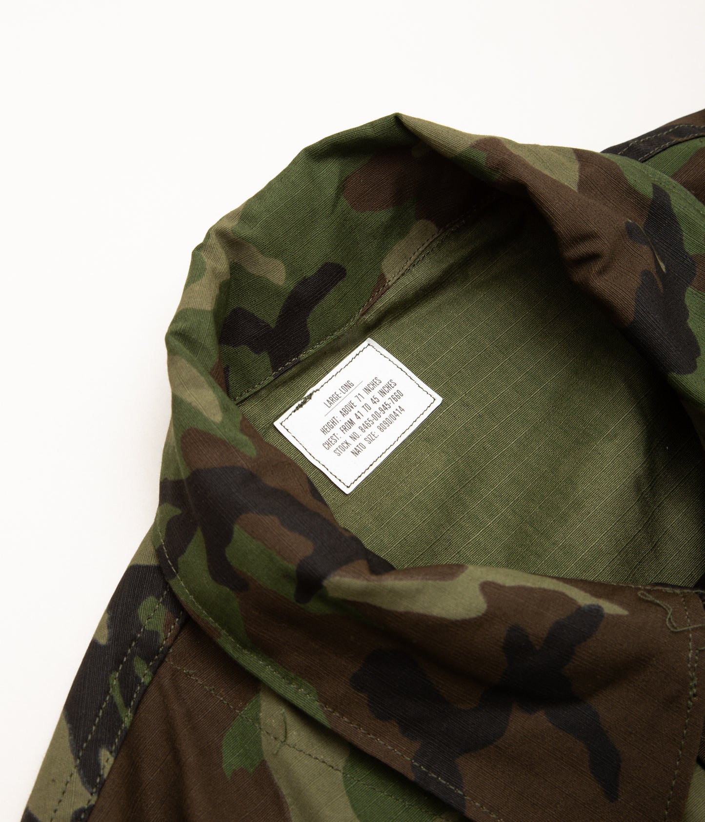 VINTAGE CLOTHING "US BROWN DOMINANT WOODLAND BDU JACKET"(WOODLAND)
