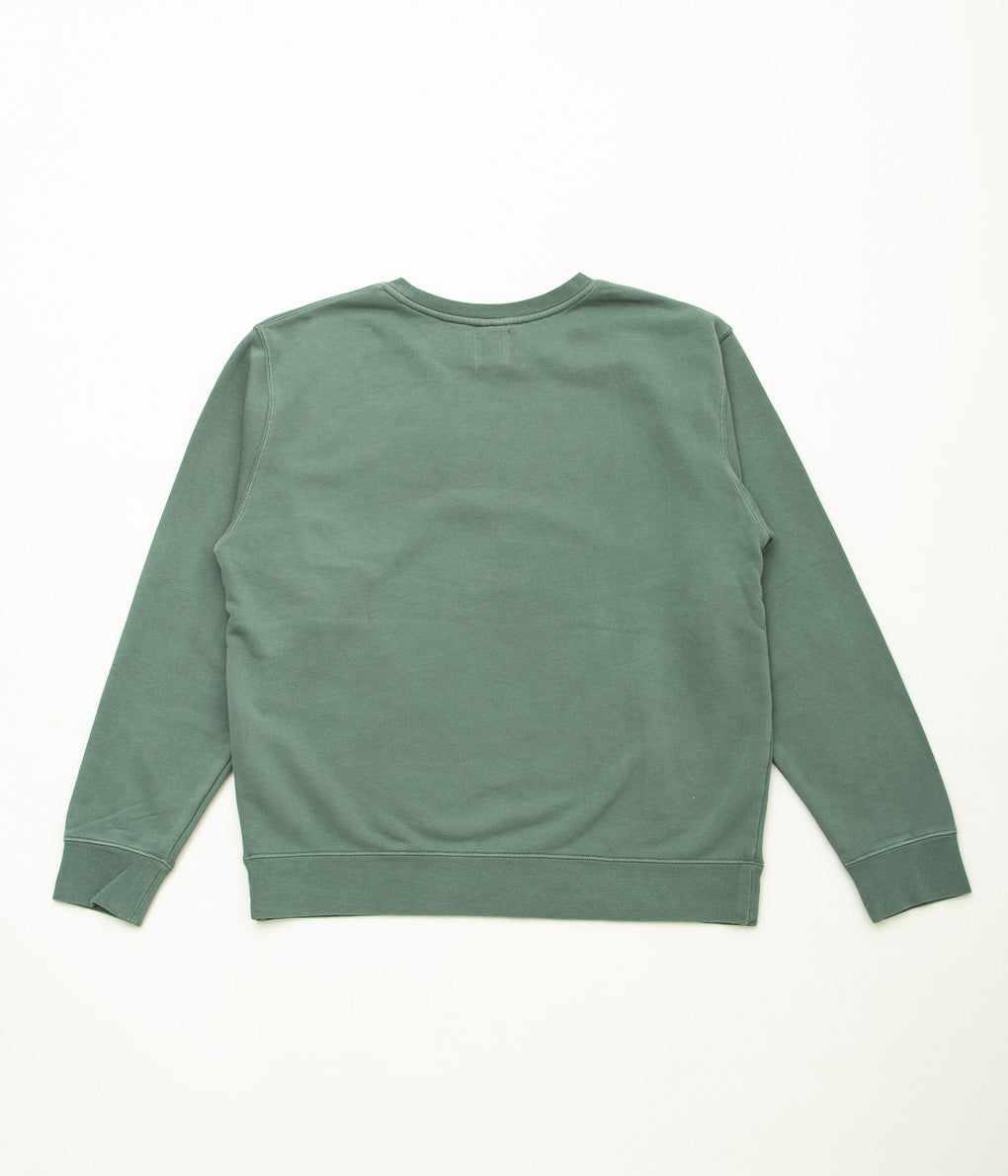 OLD SOLDIER "OUTBOARD FITTINGS SWEAT"(VINTAGE GREEN)