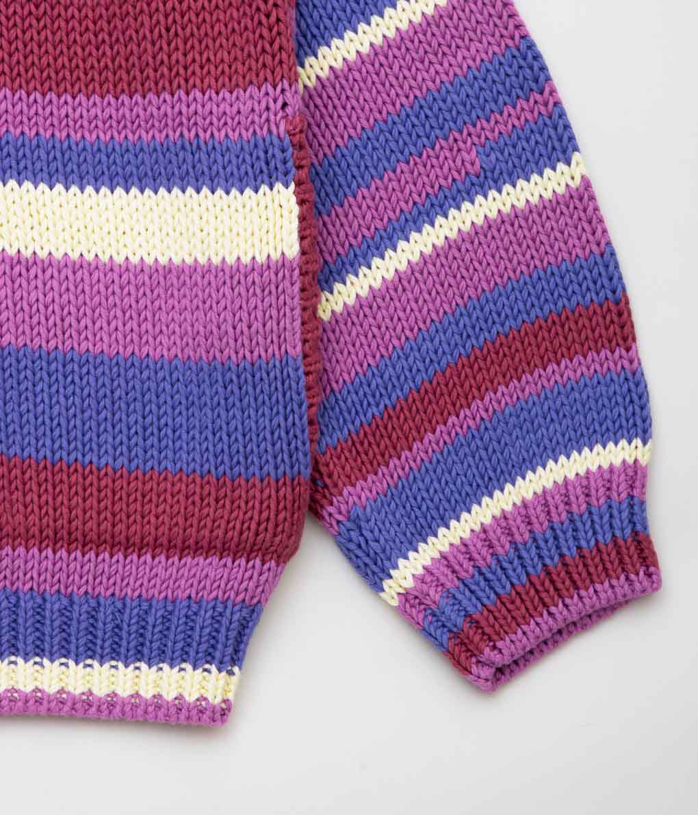BODE ''FLYNN CARDIGAN'' (PURPLE)