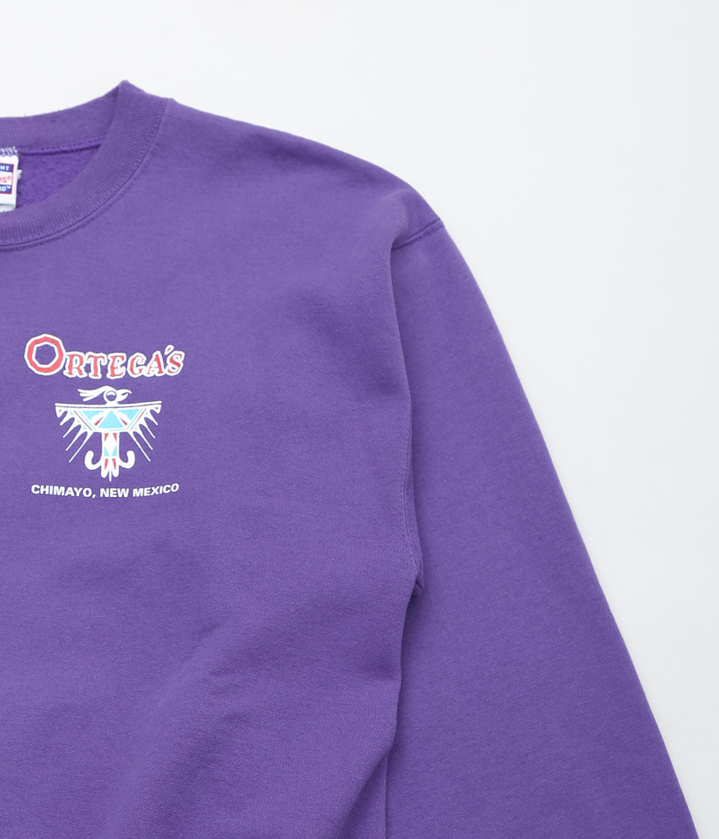 VINTAGE CLOTHING ''90'S ORTEGA'S SWEAT''(PURPLE)