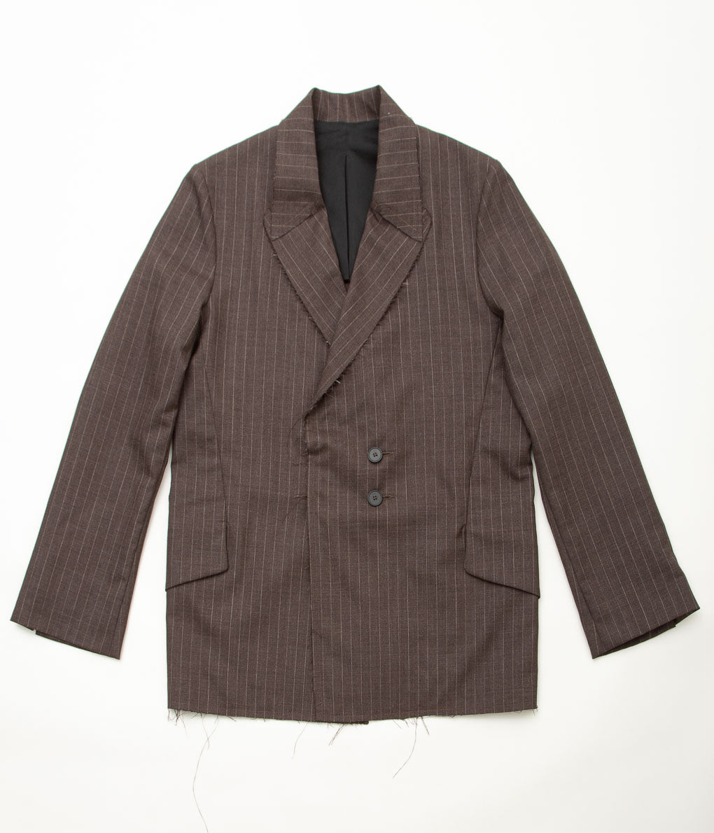 LEA BOBERG ''R.P.L. BLAZER'' (BR/WHITE STRIPE)