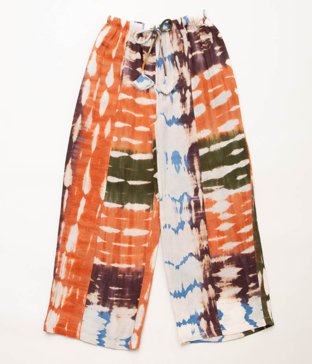 V DE VINSTER ''TIE&DYE PANTS'' (TANGERINE)