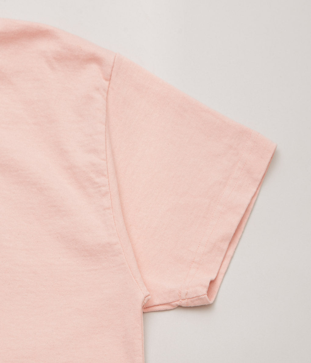 SOFT GOODS ''HEAVY WEIGHT CREWNECK TEE'' (BLUSH PINK)