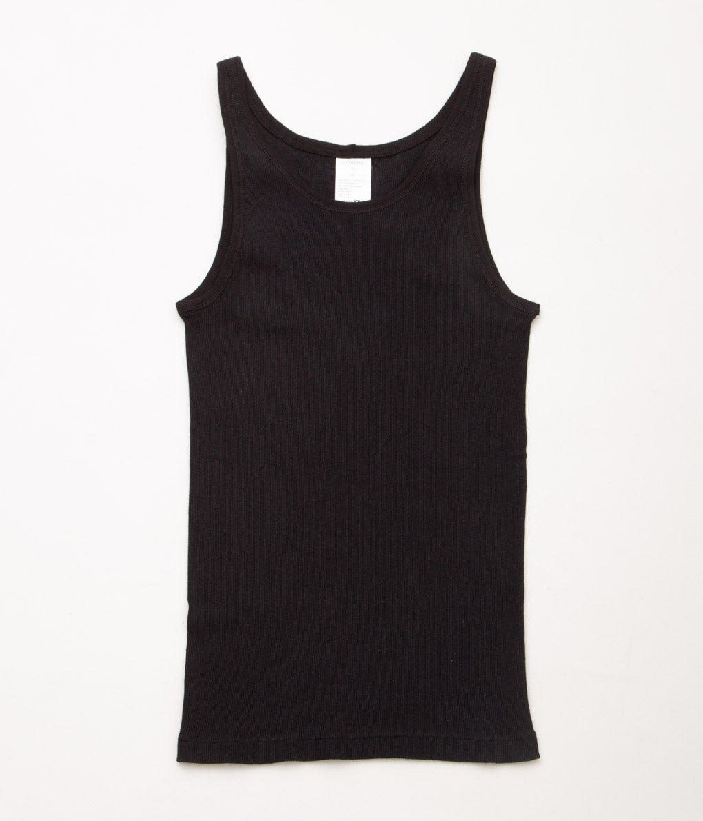 2枚組 黒白 COMOLI サープラスタンクトップ size2 イデアル公式