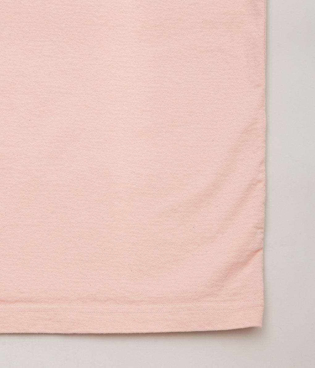 SOFT GOODS ''HEAVY WEIGHT CREWNECK TEE'' (BLUSH PINK)