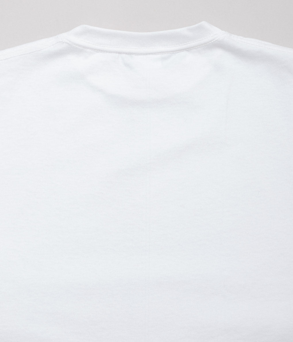 CAMBER ''MAX WEIGHT L/S TEE'' (WHITE)