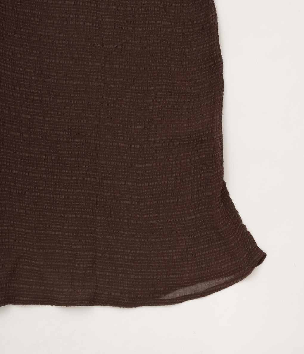 CONNOR MCKNIGHT ''CRINKLE EVENING SLIP'' (BROWN)