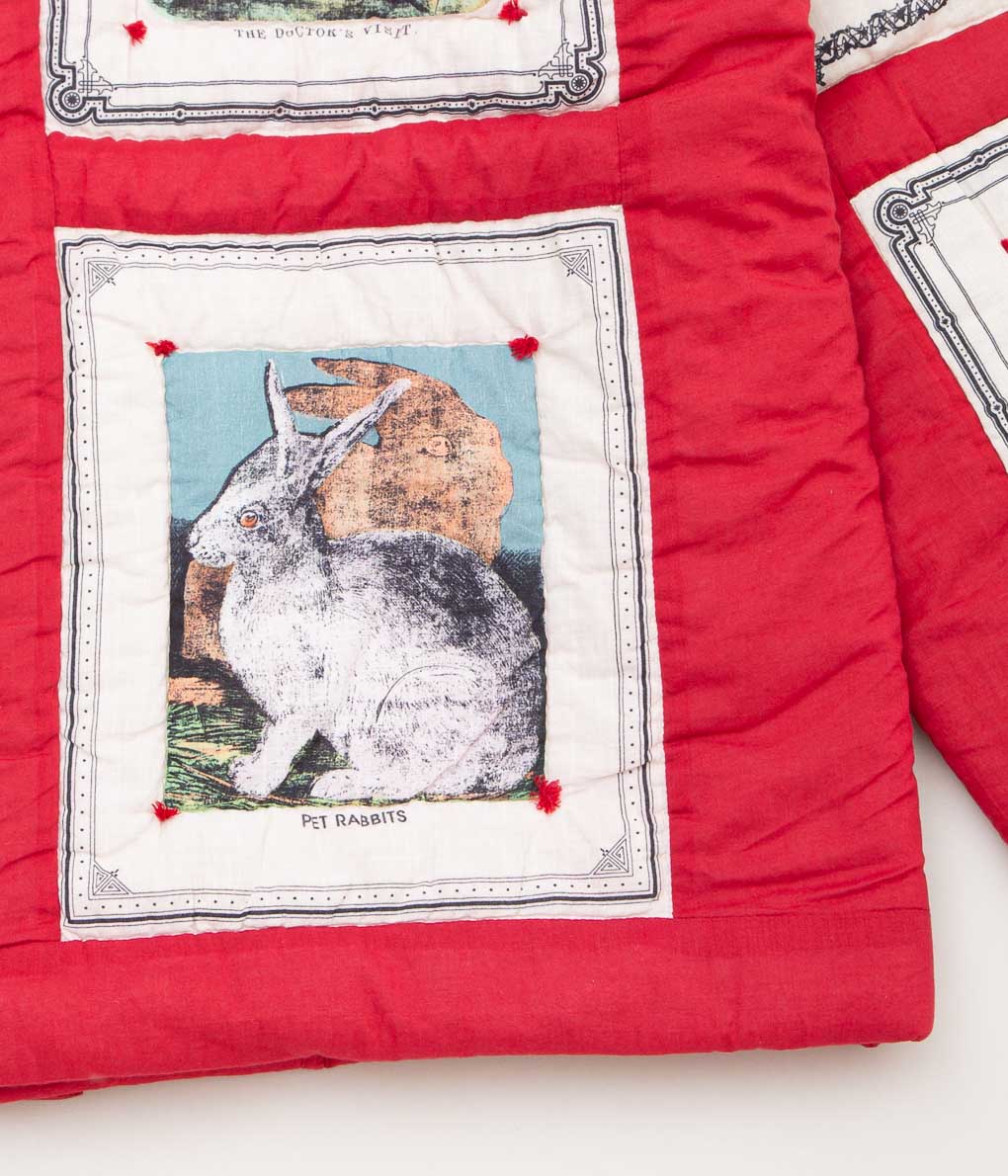 BODE "STORYTIME QUILT JACKET"(RED MULTI)