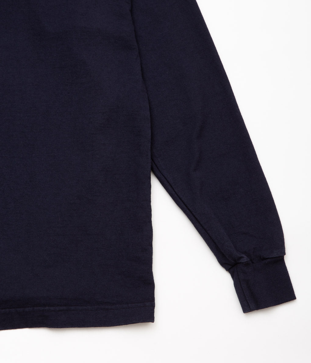 SOFT GOODS ''HEAVY WEIGHT CREWNECK L/S'' (DEEP NAVY)