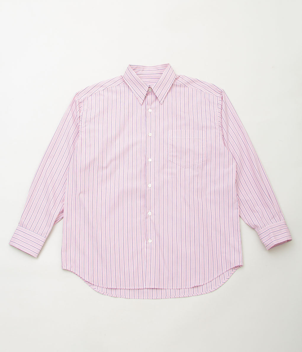 I AM DORK "BUTTON DOWN SHIRT"(PINK STRIPE)