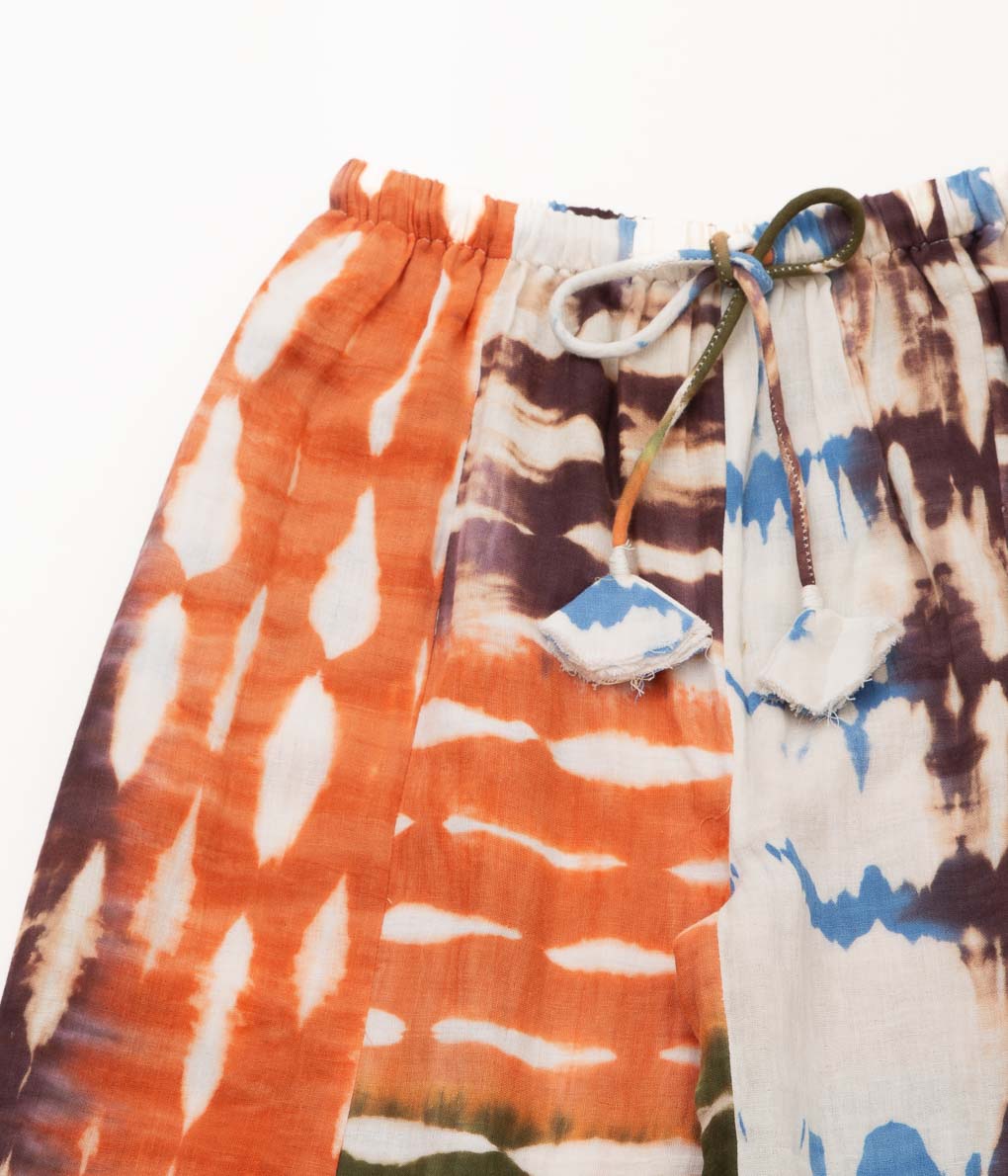 V DE VINSTER ''TIE&DYE PANTS'' (TANGERINE)