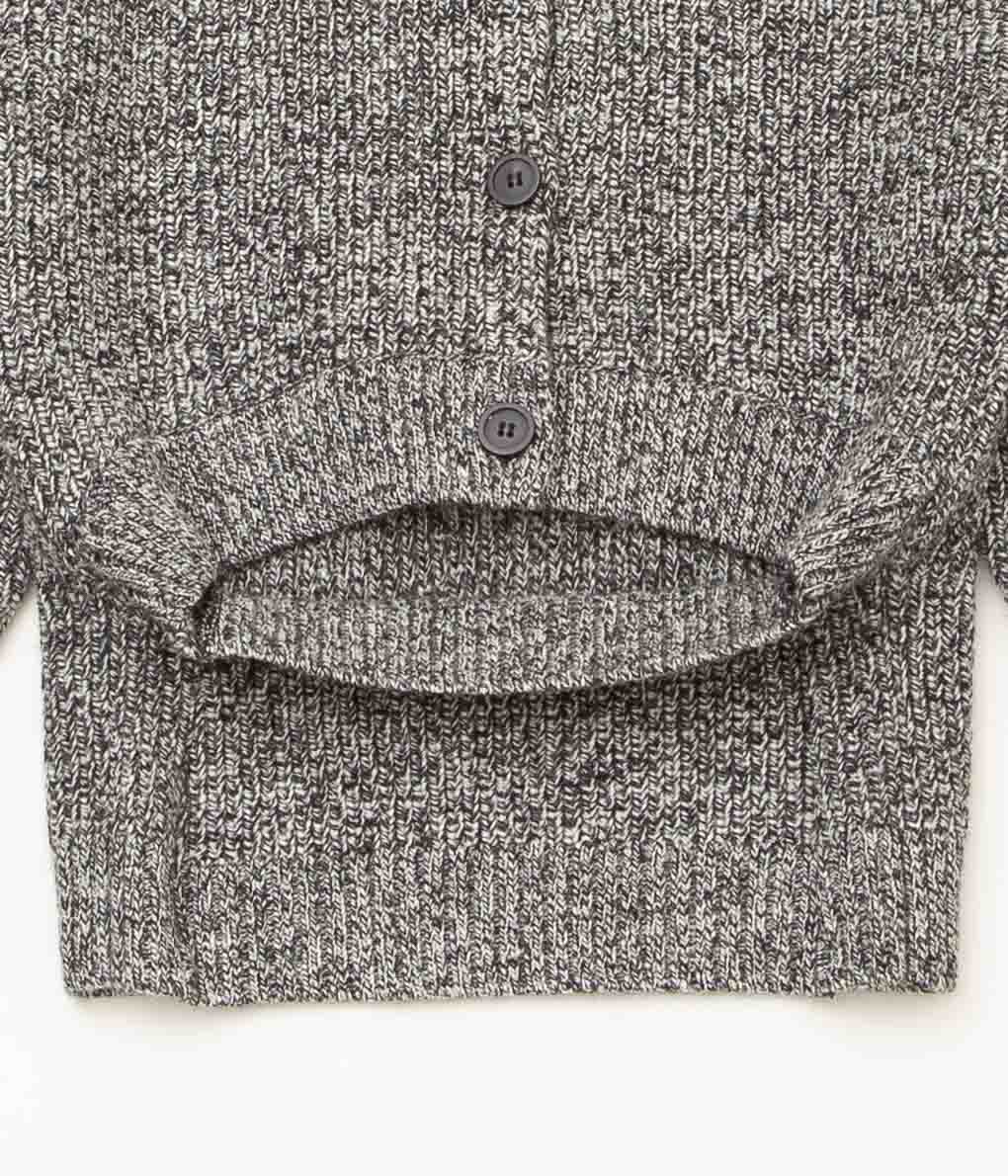 JONNLYNX "BRITISH YARN W FRONT CARDIGAN"(MONOTONE MIX)