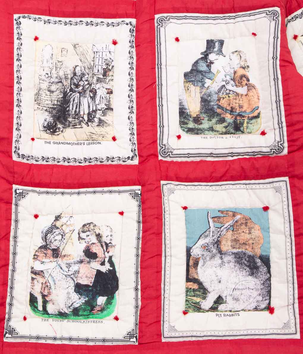BODE "STORYTIME QUILT JACKET"(RED MULTI)