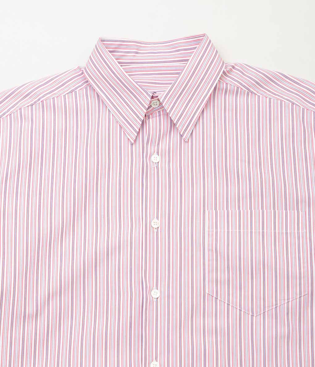 I AM DORK "BUTTON DOWN SHIRT"(PINK STRIPE)