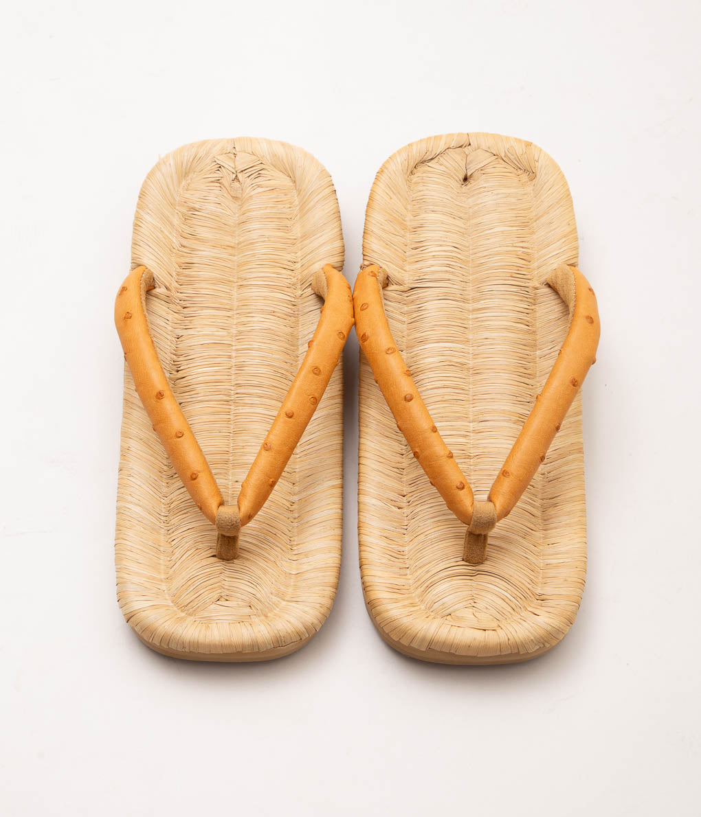 履物 関づか×MAIDENS SHOP '' 草履 (駝鳥)'' (NATURAL)