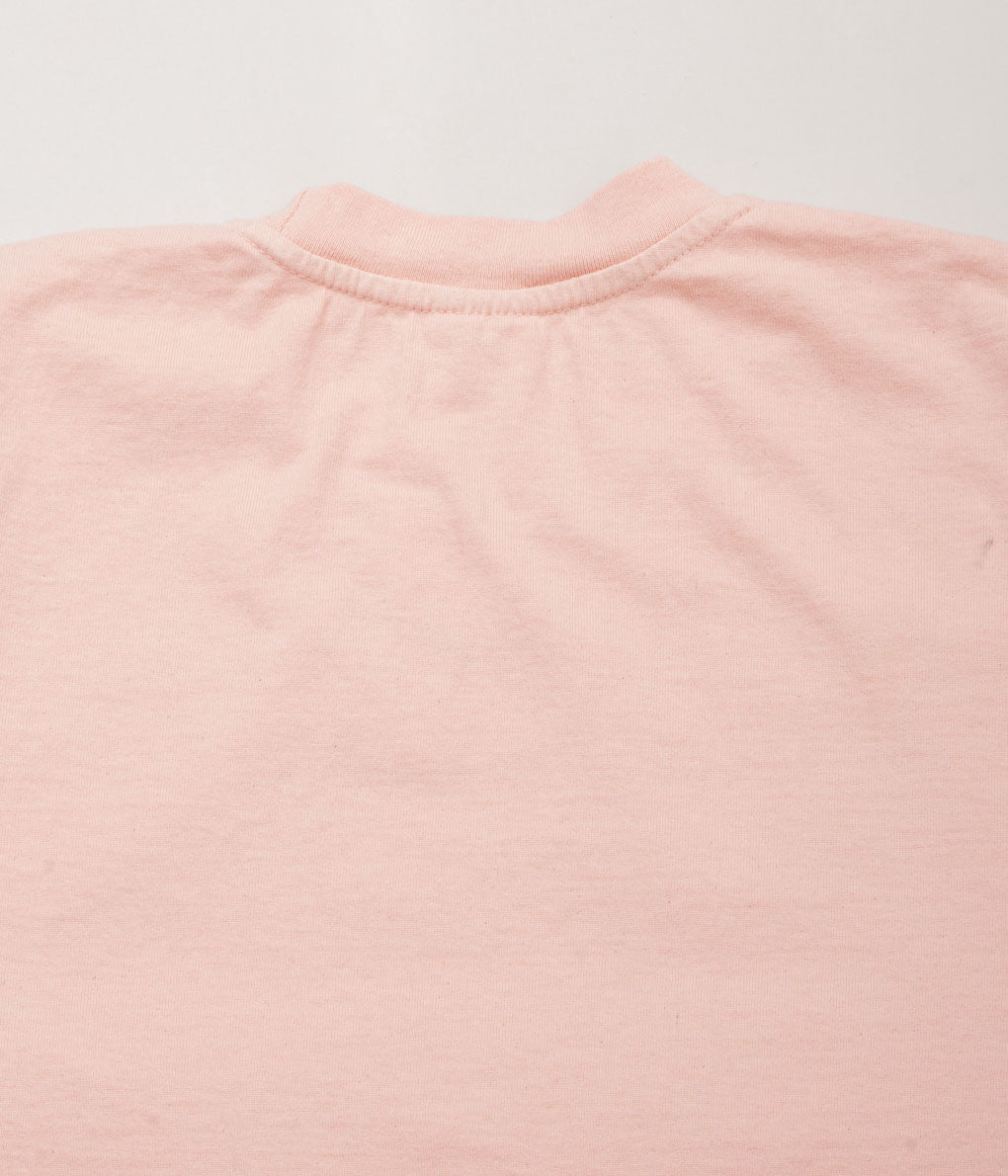 SOFT GOODS ''HEAVY WEIGHT CREWNECK TEE'' (BLUSH PINK)