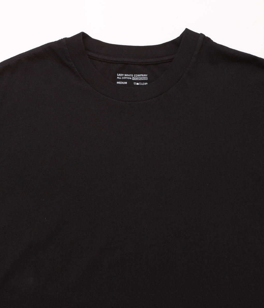 LADY WHITE CO. " ATHENS T-SHIRT"(BLACK)