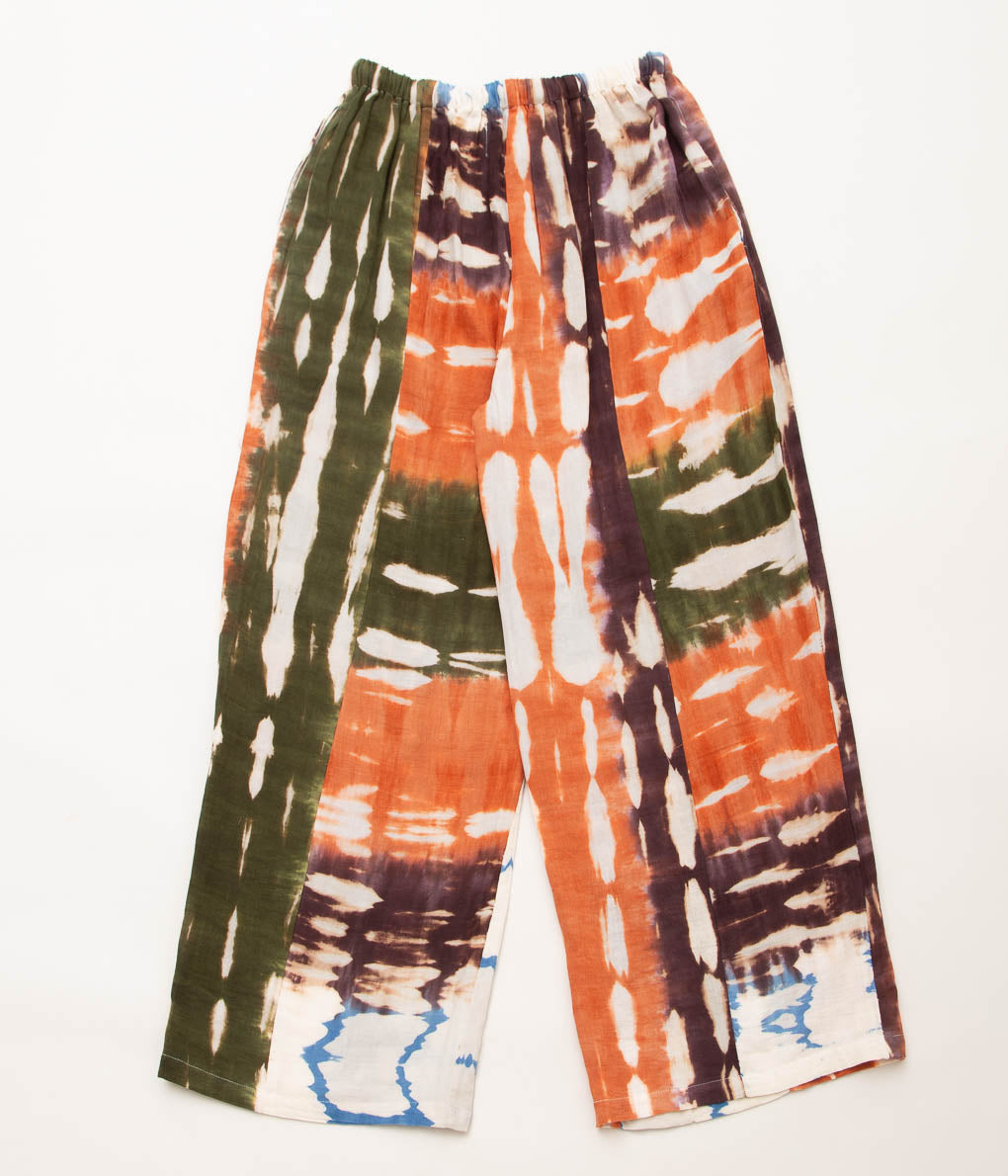 V DE VINSTER ''TIE&DYE PANTS'' (TANGERINE)