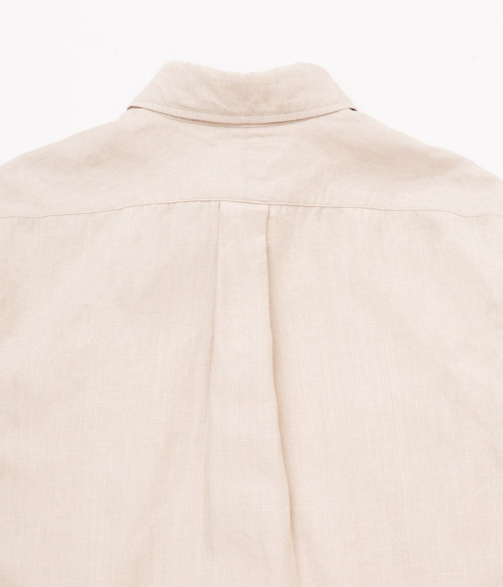 BLACKBIRD "REGULAR COLLAR SHIRT"(BEIGE)