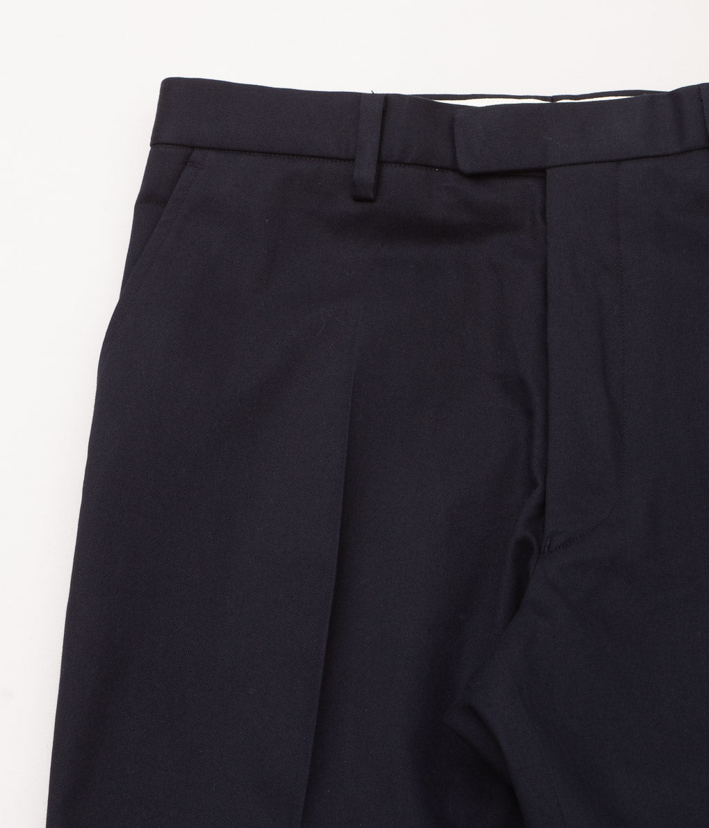 HERILL "EGYPTIAN COTTON TROUSERS"(NAVY)