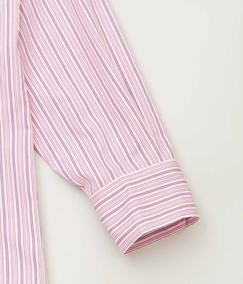 I AM DORK "BUTTON DOWN SHIRT"(PINK STRIPE)