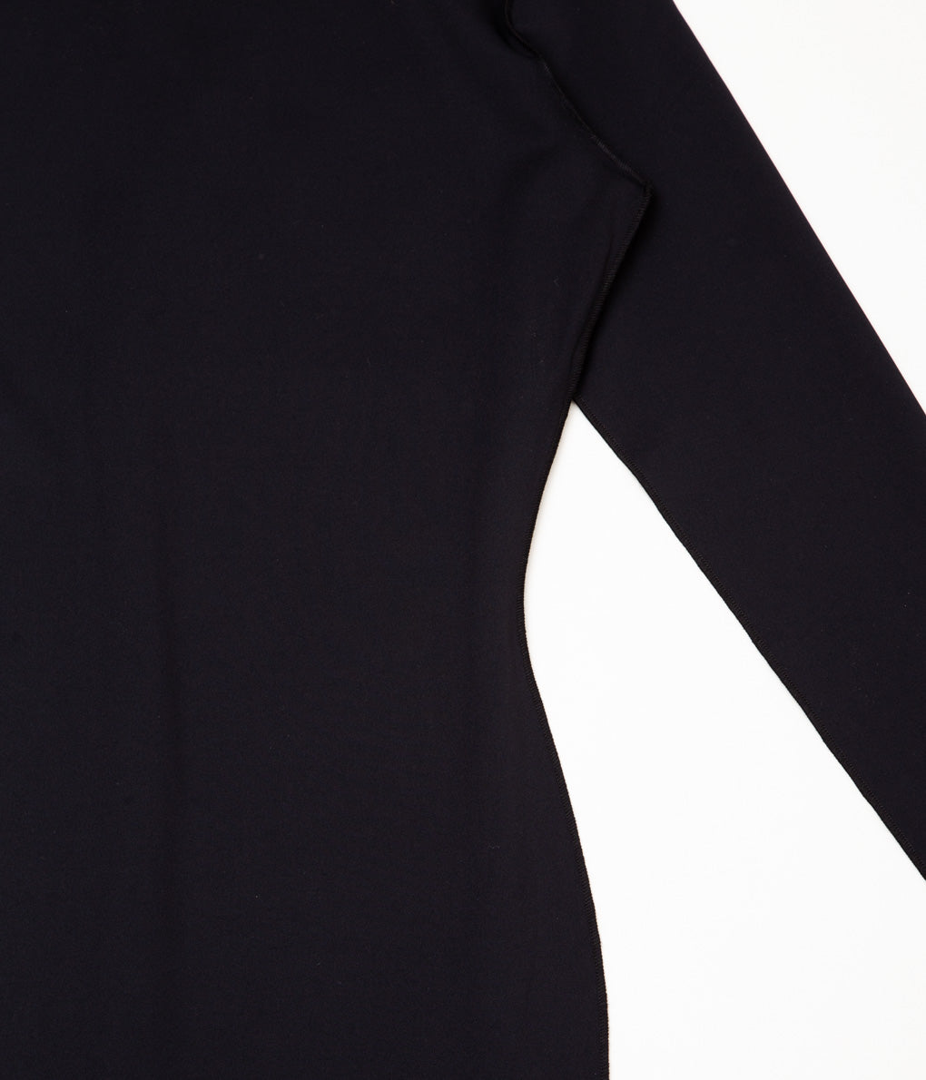 GABRIELA COLL GARMENTS "NO.234 SCUBA LONGSLEEVE DRESS"(BLACK)