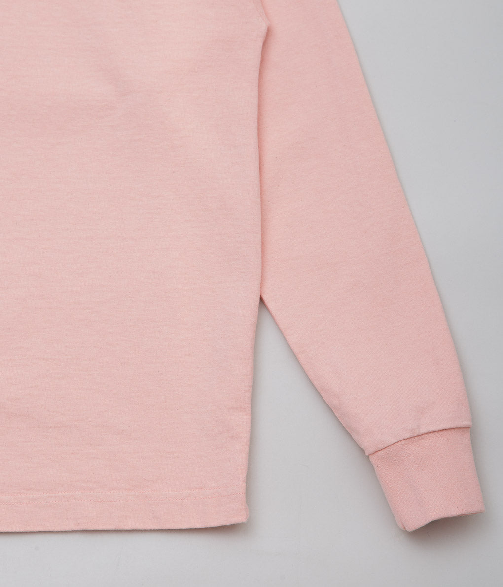 SOFT GOODS ''HEAVY WEIGHT CREWNECK L/S'' (BLUSH PINK)