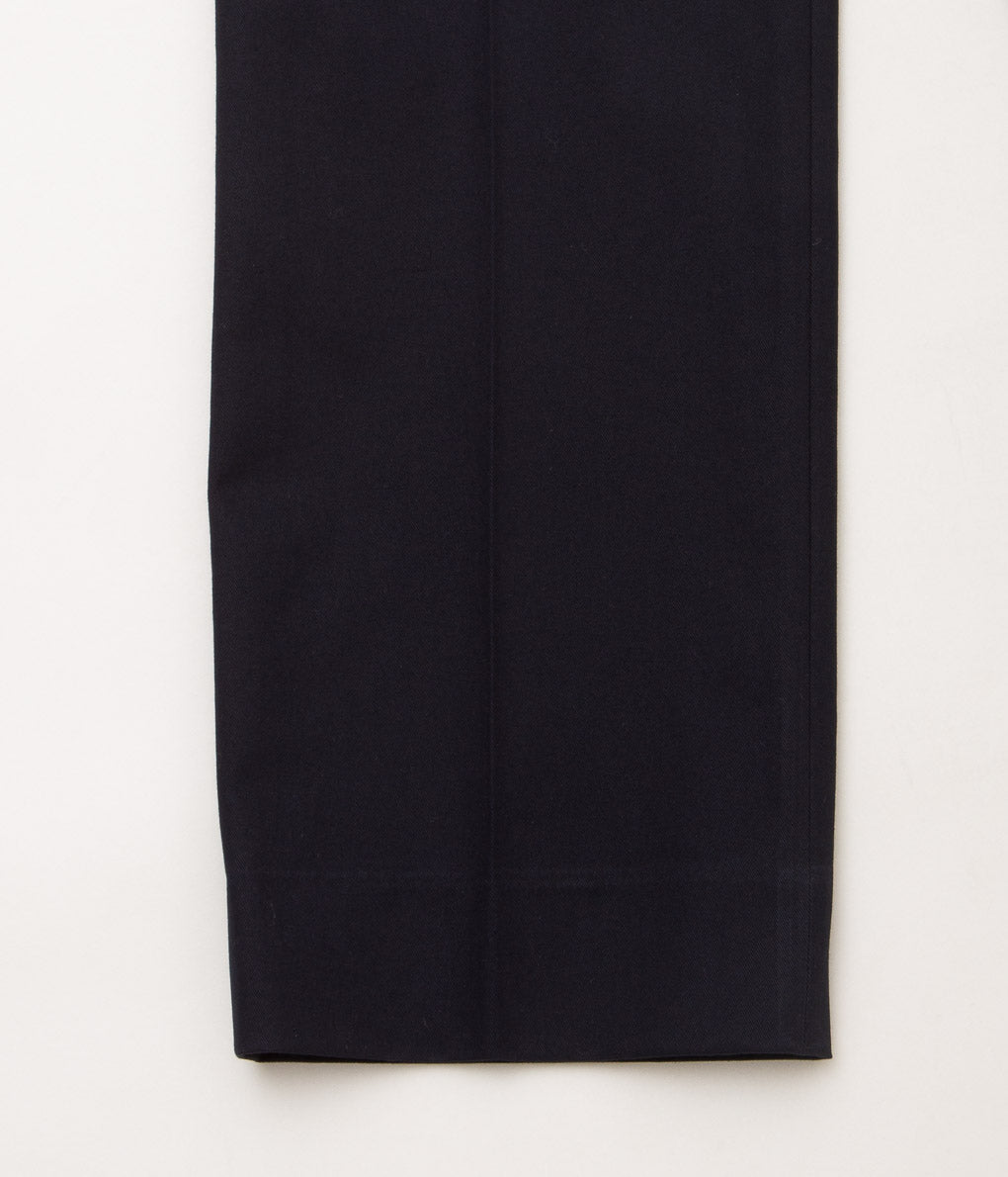 HERILL "EGYPTIAN COTTON TROUSERS"(NAVY)