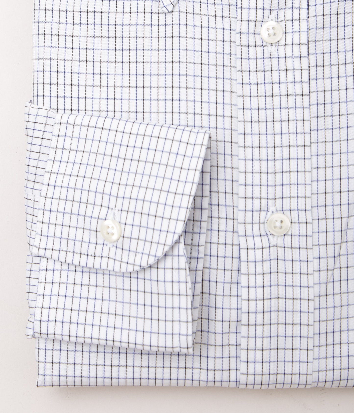 INDIVIDUALIZED SHIRTS "CLASSIC TATTERSALL (CLASSIC FIT BUTTON DOWN SHIRT)	"(BLUE/BLACK)