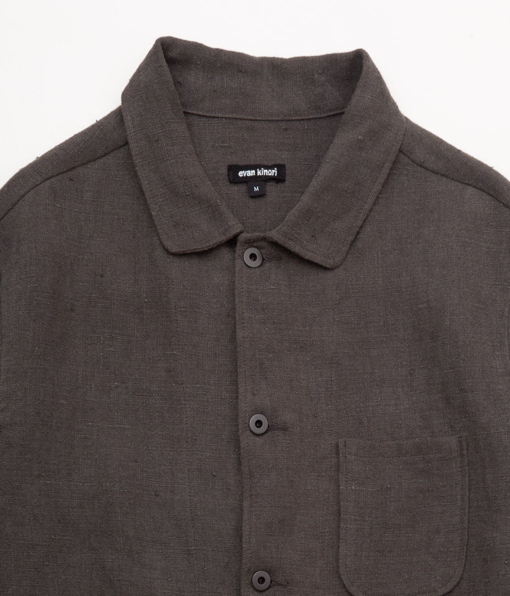 EVAN KINORI"THREE POCKET JACKET"(ANTHRACITE)