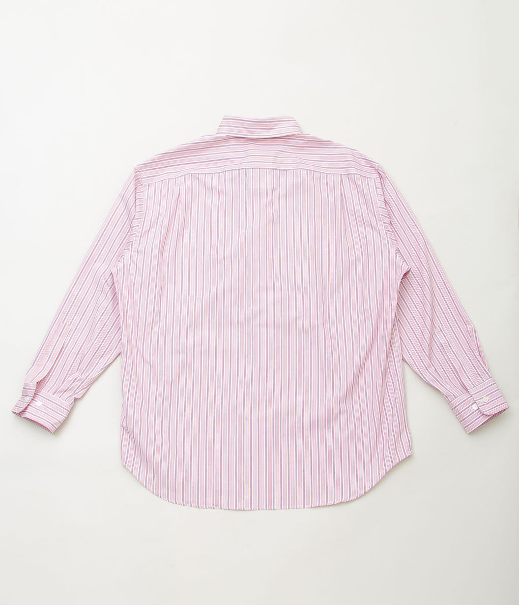 I AM DORK "BUTTON DOWN SHIRT"(PINK STRIPE)